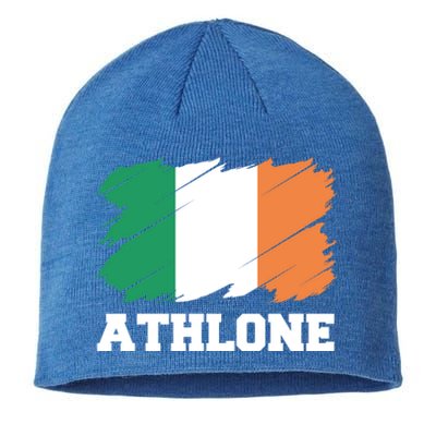 Athlone Ireland City éIre Irish Flag Meaningful Gift Sustainable Beanie