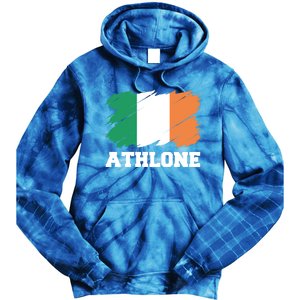 Athlone Ireland City éIre Irish Flag Meaningful Gift Tie Dye Hoodie