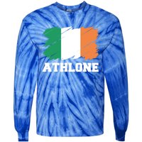 Athlone Ireland City éIre Irish Flag Meaningful Gift Tie-Dye Long Sleeve Shirt