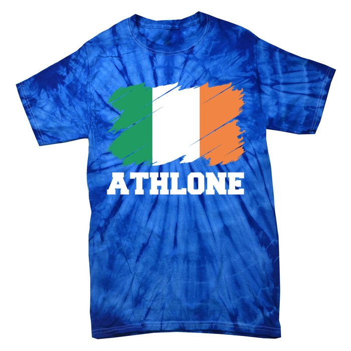 Athlone Ireland City éIre Irish Flag Meaningful Gift Tie-Dye T-Shirt