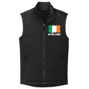 Athlone Ireland City éIre Irish Flag Meaningful Gift Collective Smooth Fleece Vest