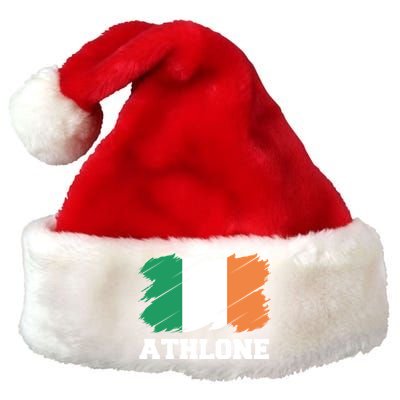 Athlone Ireland City éIre Irish Flag Meaningful Gift Premium Christmas Santa Hat