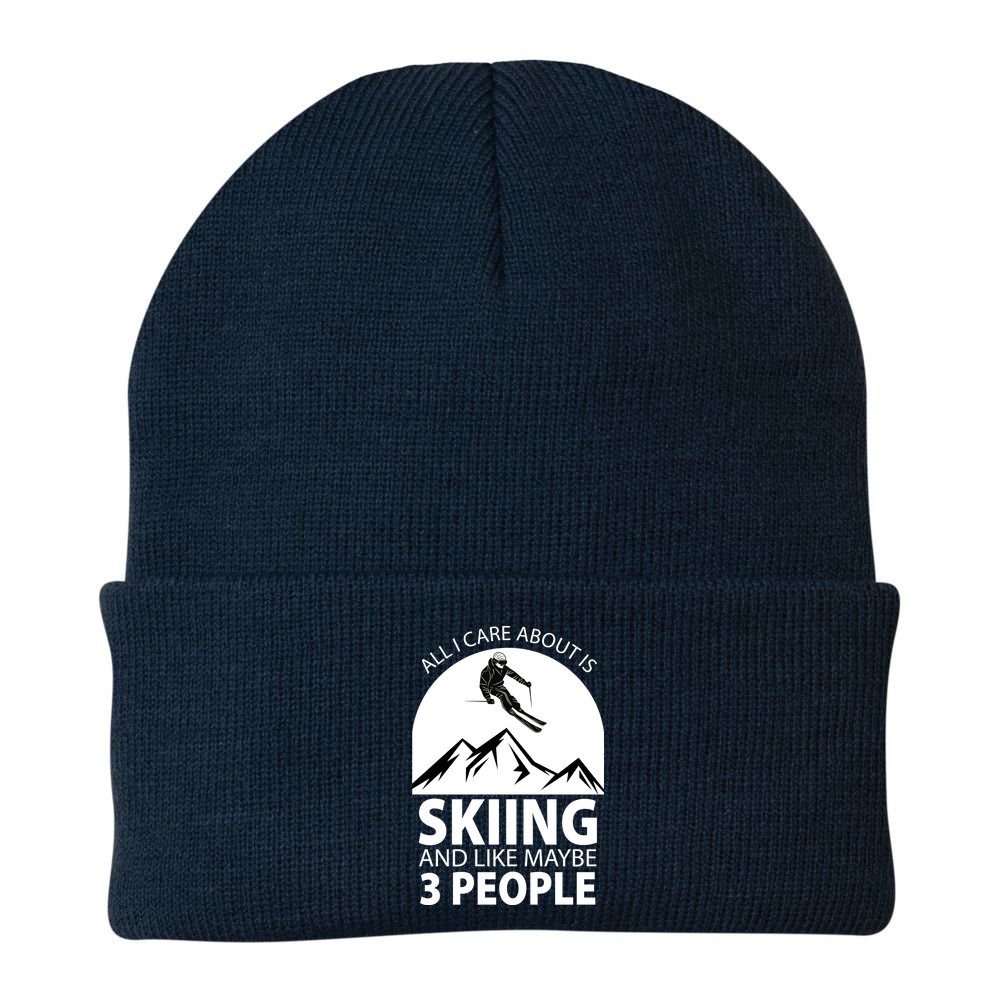 All I Care Abut Is Skilling And Like 3 People Beanie