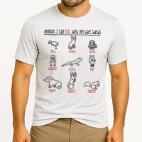 Animals I Can Kill With My Bare Hands Funny Gift Animal Lover Cooling Performance Crew T-Shirt