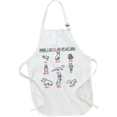 Animals I Can Kill With My Bare Hands Funny Gift Animal Lover Apron