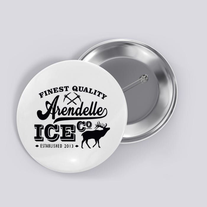 Arendelle Ice Company Frozen Button