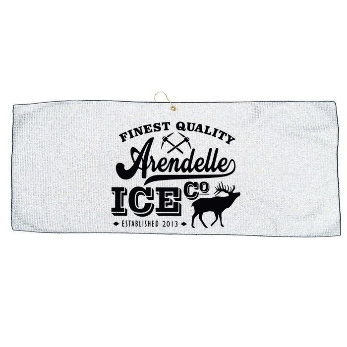 Arendelle Ice Company Frozen Large Microfiber Waffle Golf Towel