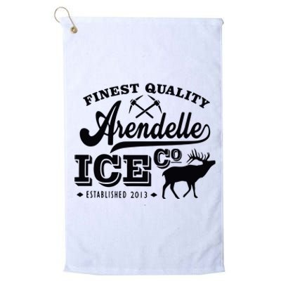 Arendelle Ice Company Frozen Platinum Collection Golf Towel