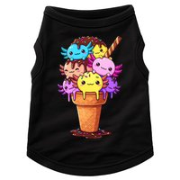 Axolotls Ice Cream Funny Axolotl Doggie Tank