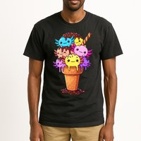 Axolotls Ice Cream Funny Axolotl Tall T-Shirt