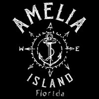 Amelia Island Compass Rose Florida Cute Gift Impact Tech Backpack