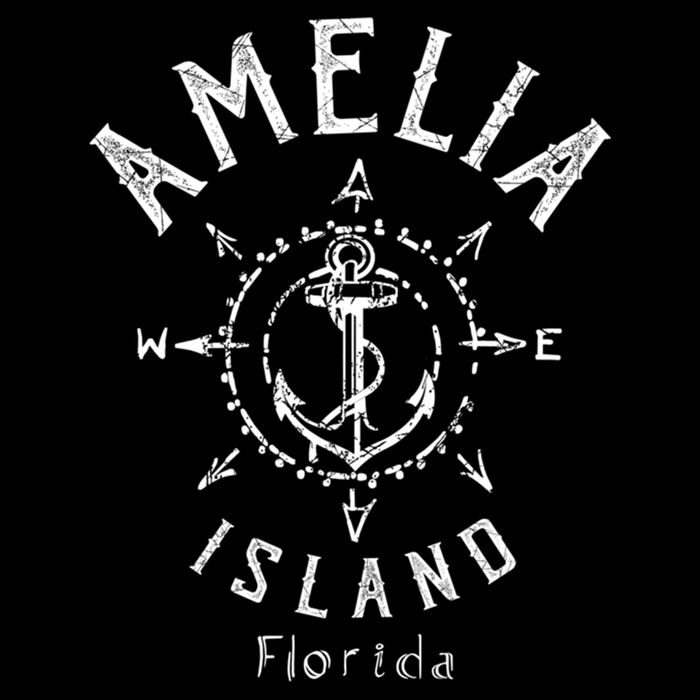 Amelia Island Compass Rose Florida Cute Gift Impact Tech Backpack