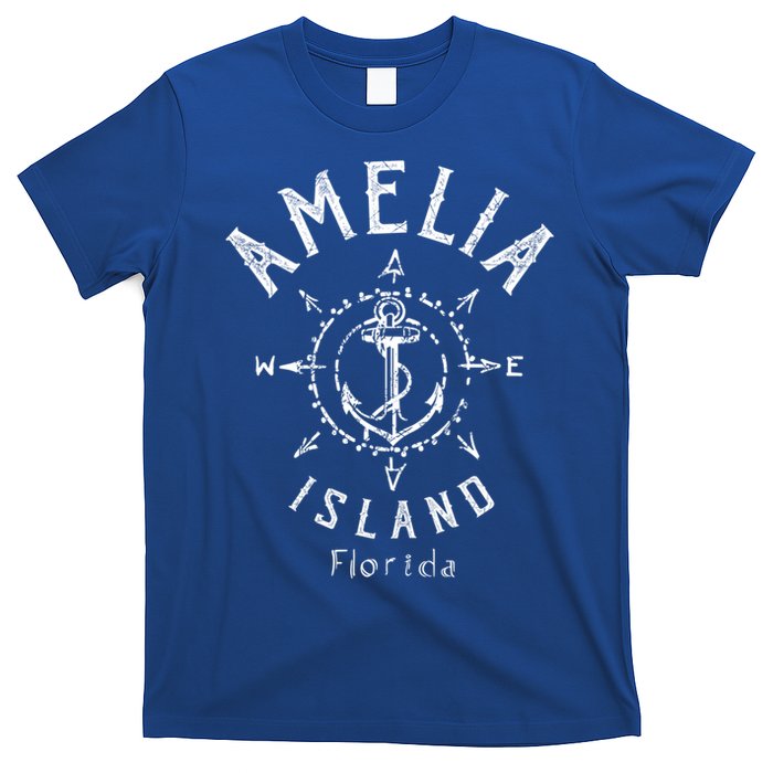 Amelia Island Compass Rose Florida Cute Gift T-Shirt