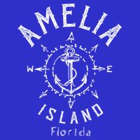Amelia Island Compass Rose Florida Cute Gift 16 in Basic Backpack