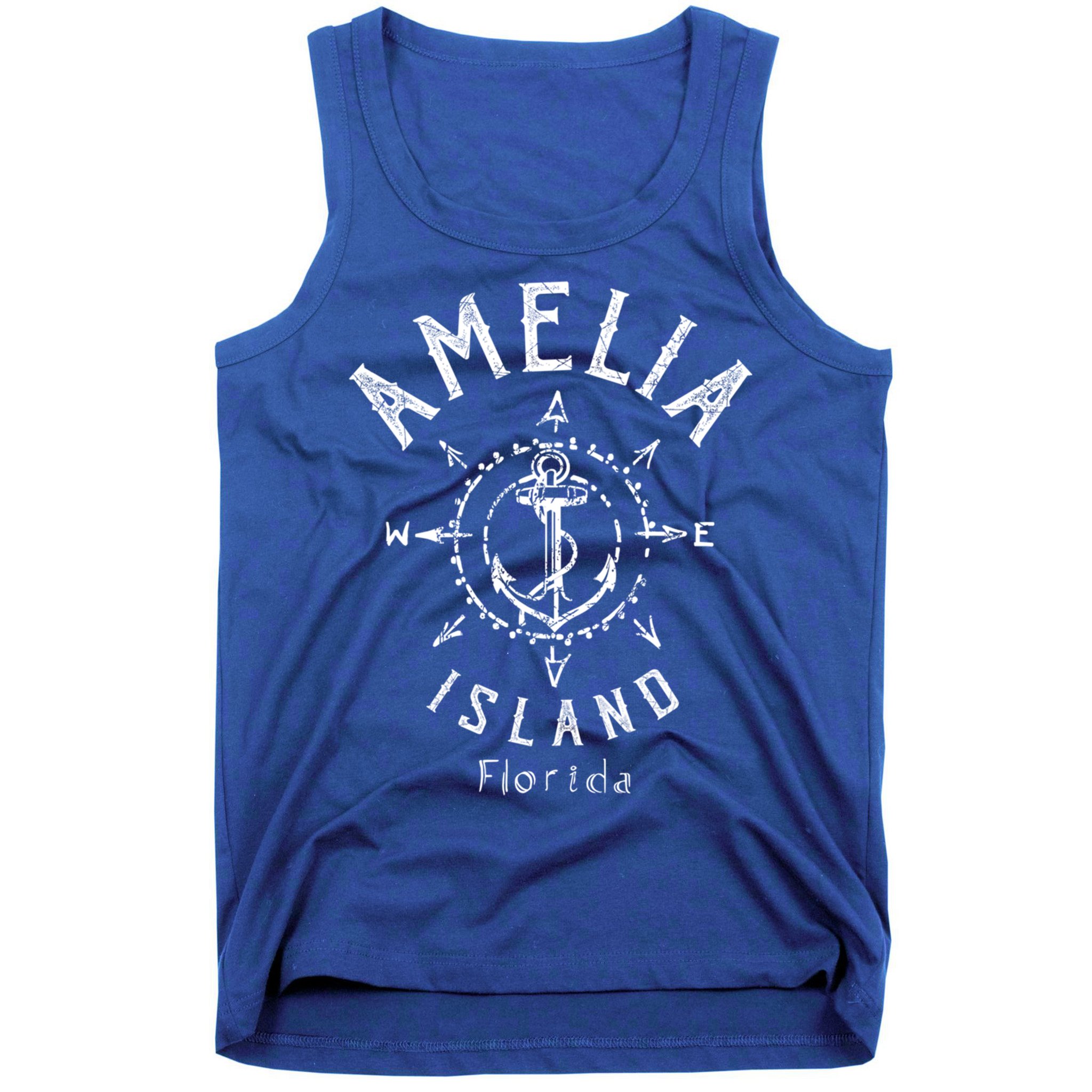 Amelia Island Compass Rose Florida Cute Gift Tank Top