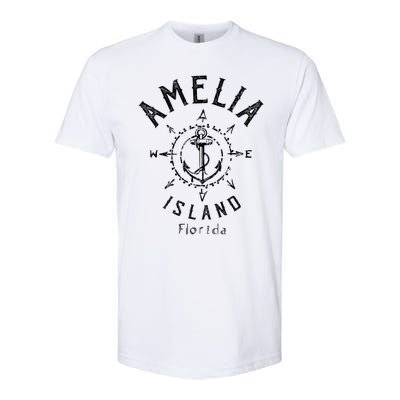 Amelia Island Compass Rose Florida Cute Gift Softstyle CVC T-Shirt