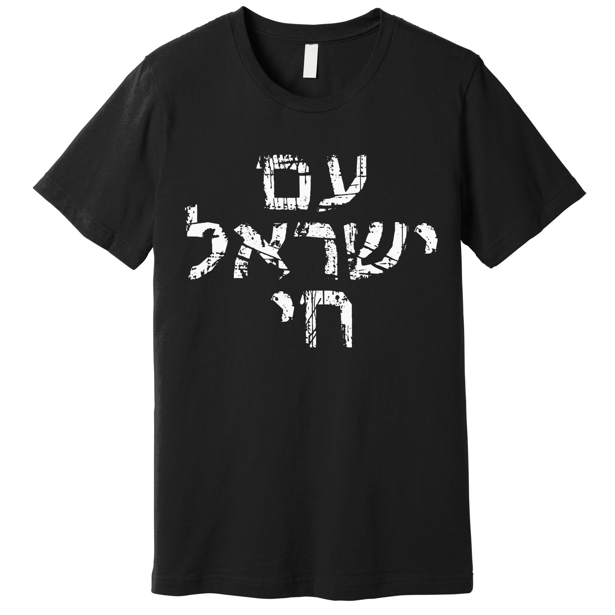 Am Israel Chai Jewish Pride Support Israeli Hebrew Jerusalem Premium T-Shirt