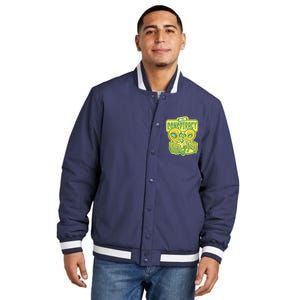 All In Conspiracy Poker Alien Insulated Varsity Jacket