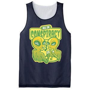 All In Conspiracy Poker Alien Mesh Reversible Basketball Jersey Tank