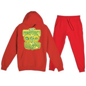 All In Conspiracy Poker Alien Premium Hooded Sweatsuit Set