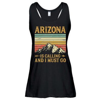 Arizona Is Calling And I Must Go Ladies Essential Flowy Tank