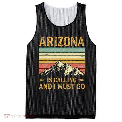Arizona Is Calling And I Must Go Mesh Reversible Basketball Jersey Tank