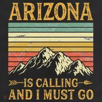 Arizona Is Calling And I Must Go 25L Jumbo Tote