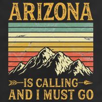 Arizona Is Calling And I Must Go Golf Towel