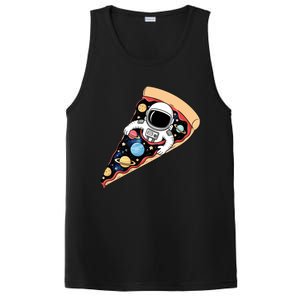 Astronaut In Cosmic Pizza Slice PosiCharge Competitor Tank