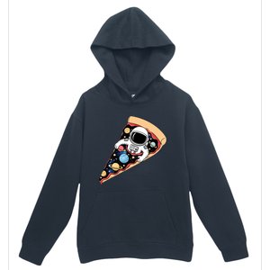 Astronaut In Cosmic Pizza Slice Urban Pullover Hoodie