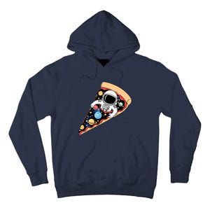 Astronaut In Cosmic Pizza Slice Tall Hoodie