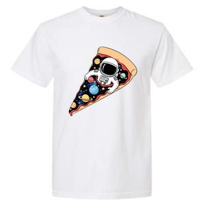 Astronaut In Cosmic Pizza Slice Garment-Dyed Heavyweight T-Shirt