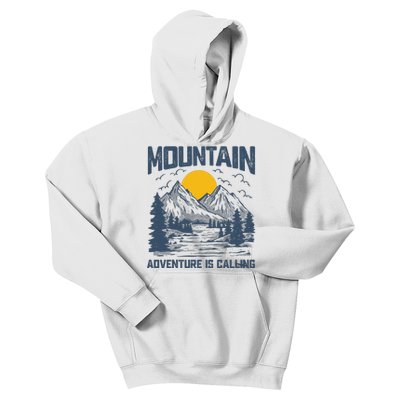 Adventure Is Calling Mountain Kids Hoodie