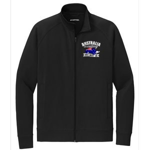 Australia Is Calling And I Must Go Great Gift Stretch Full-Zip Cadet Jacket