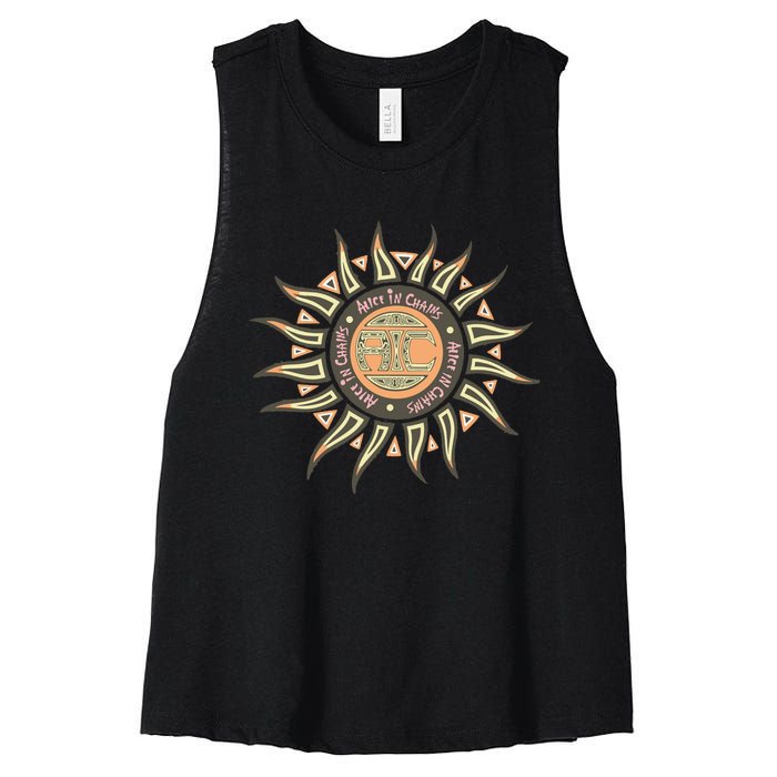 Alice In Chains Women's Racerback Cropped Tank