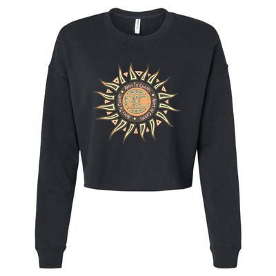 Alice In Chains Cropped Pullover Crew