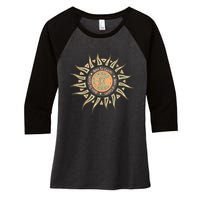 Alice In Chains Women's Tri-Blend 3/4-Sleeve Raglan Shirt