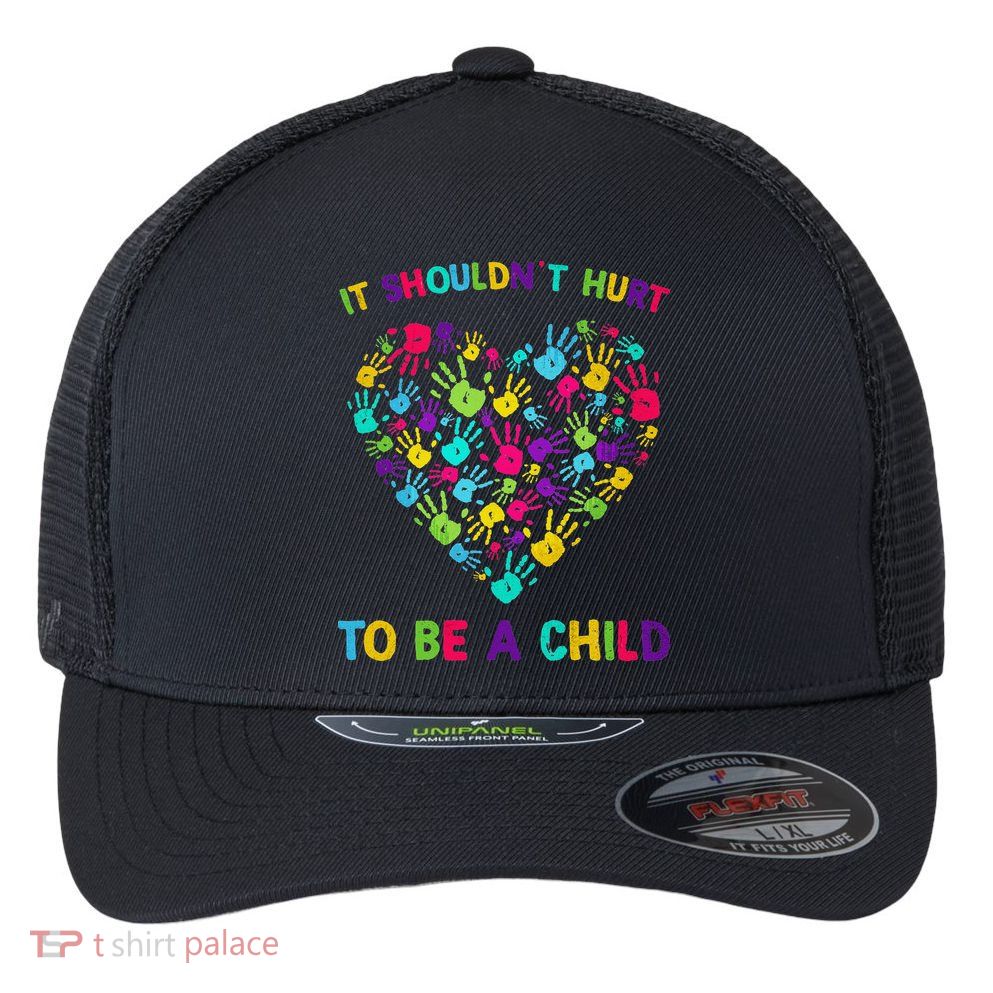 April Is Child Abuse Prevention Month Child Abuse Awareness Flexfit Unipanel Trucker Cap