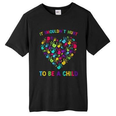 April Is Child Abuse Prevention Month Child Abuse Awareness Tall Fusion ChromaSoft Performance T-Shirt