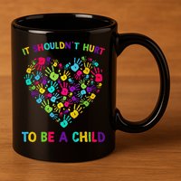 April Is Child Abuse Prevention Month Child Abuse Awareness 11oz C Handle Ceramic Mug