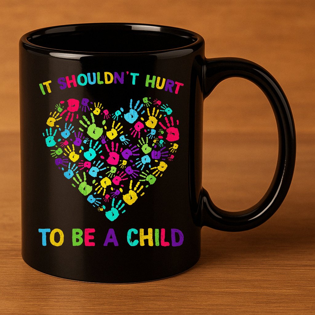 April Is Child Abuse Prevention Month Child Abuse Awareness 11oz C Handle Ceramic Mug