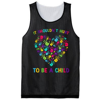 April Is Child Abuse Prevention Month Child Abuse Awareness Mesh Reversible Basketball Jersey Tank