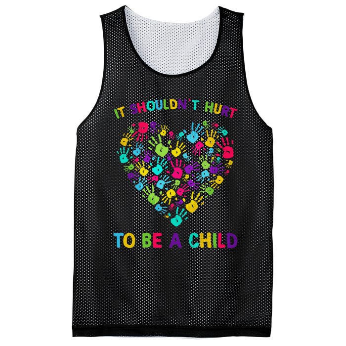 April Is Child Abuse Prevention Month Child Abuse Awareness Mesh Reversible Basketball Jersey Tank