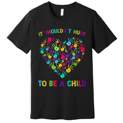 April Is Child Abuse Prevention Month Child Abuse Awareness Premium T-Shirt