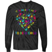 April Is Child Abuse Prevention Month Child Abuse Awareness Tie-Dye Long Sleeve Shirt