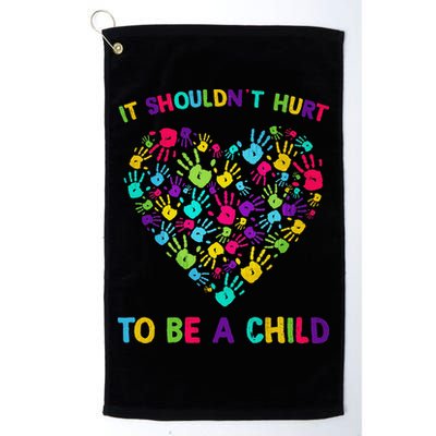 April Is Child Abuse Prevention Month Child Abuse Awareness Golf Towel