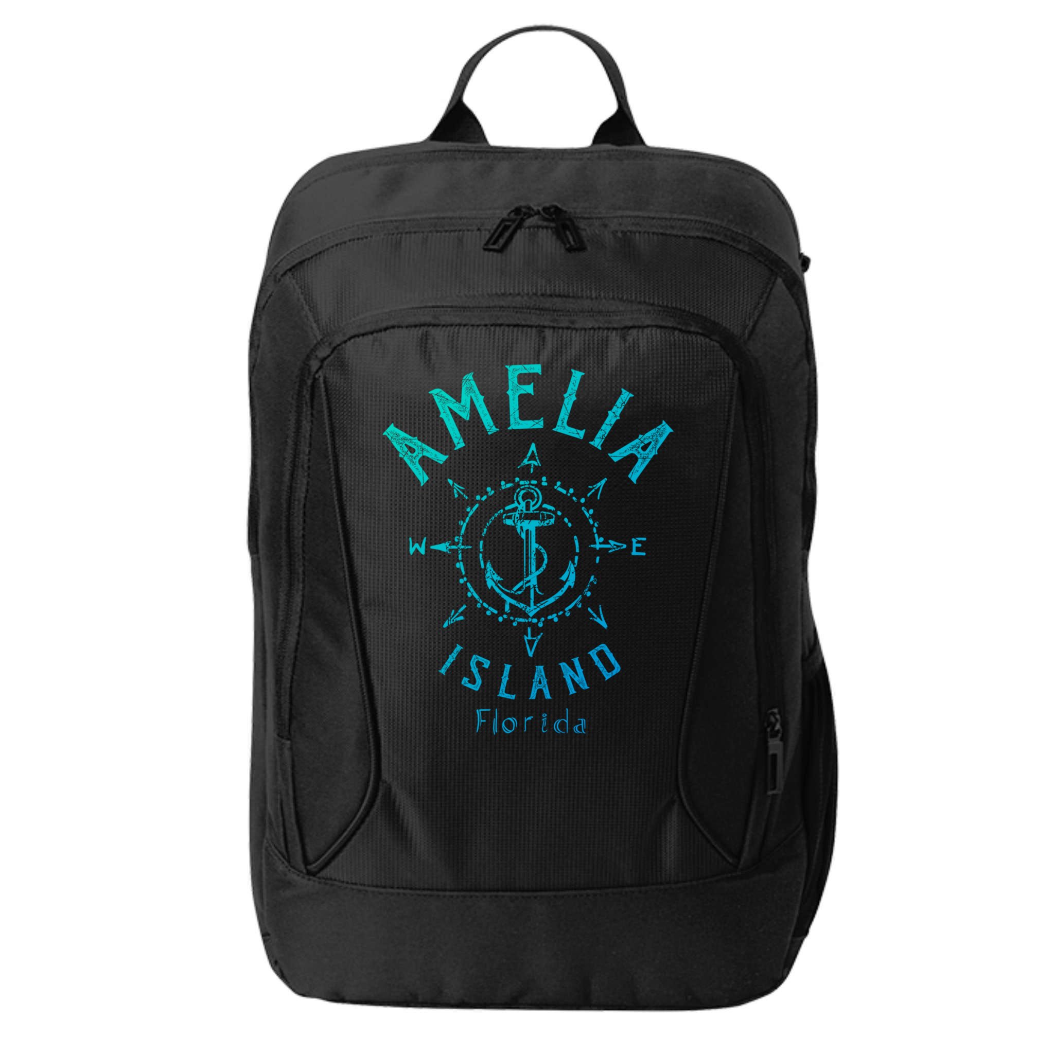 Amelia Island Compass Rose Florida Cute Gift City Backpack