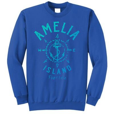 Amelia Island Compass Rose Florida Cute Gift Sweatshirt