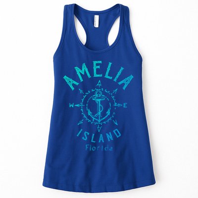 Amelia Island Compass Rose Florida Cute Gift Womens Tank Top