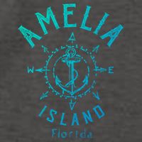 Amelia Island Compass Rose Florida Cute Gift Vector Backpack